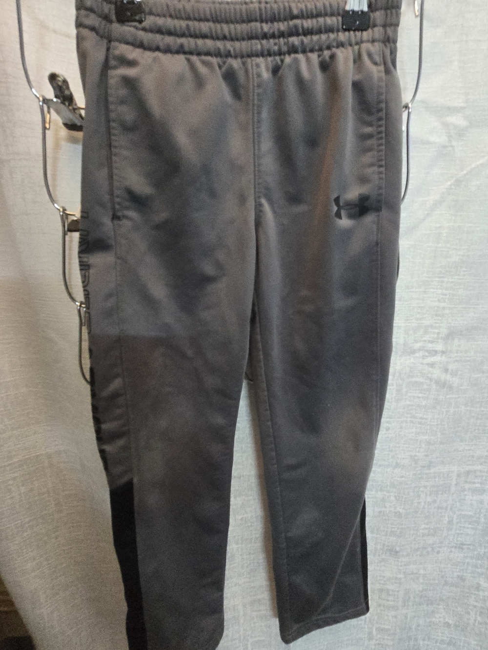 Under Armour Men’s Black Athletic Joggers with Subtle Logo